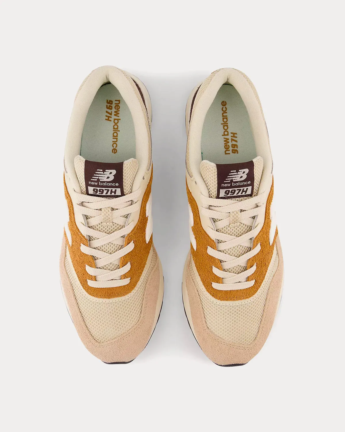 997h Sea Salt with Timberwolf Low Top Sneakers
