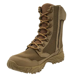 Altai 8" Brown Boot With Side Zip- Style MFH200-Z