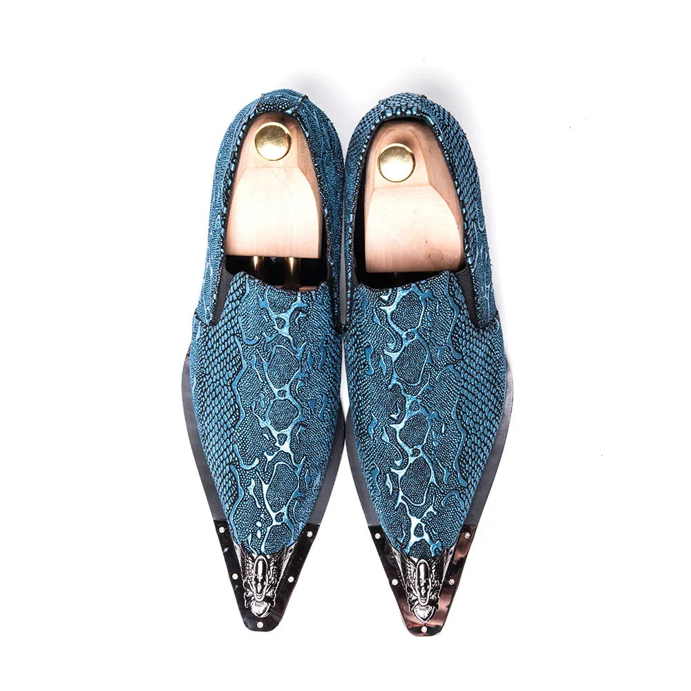 AOMISHOES™  Italian Snake Dress Shoes #8024