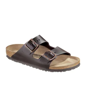 Arizona Dark Brown Leather Sandals