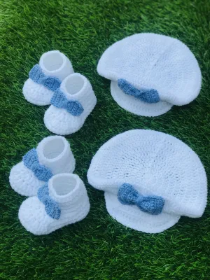 Baptisum cap and shoes