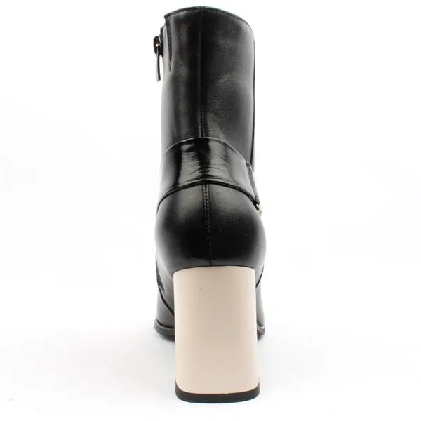 Bioeco Womens Ankle Boot 7774 Black Leather