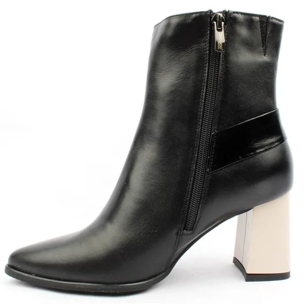 Bioeco Womens Ankle Boot 7774 Black Leather