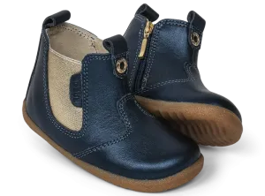 Bobux Step Up - Navy Shimmer Jodhpur