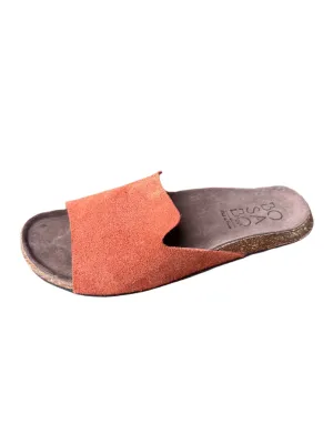 Bosabo Slip on Mules / Suede Rust