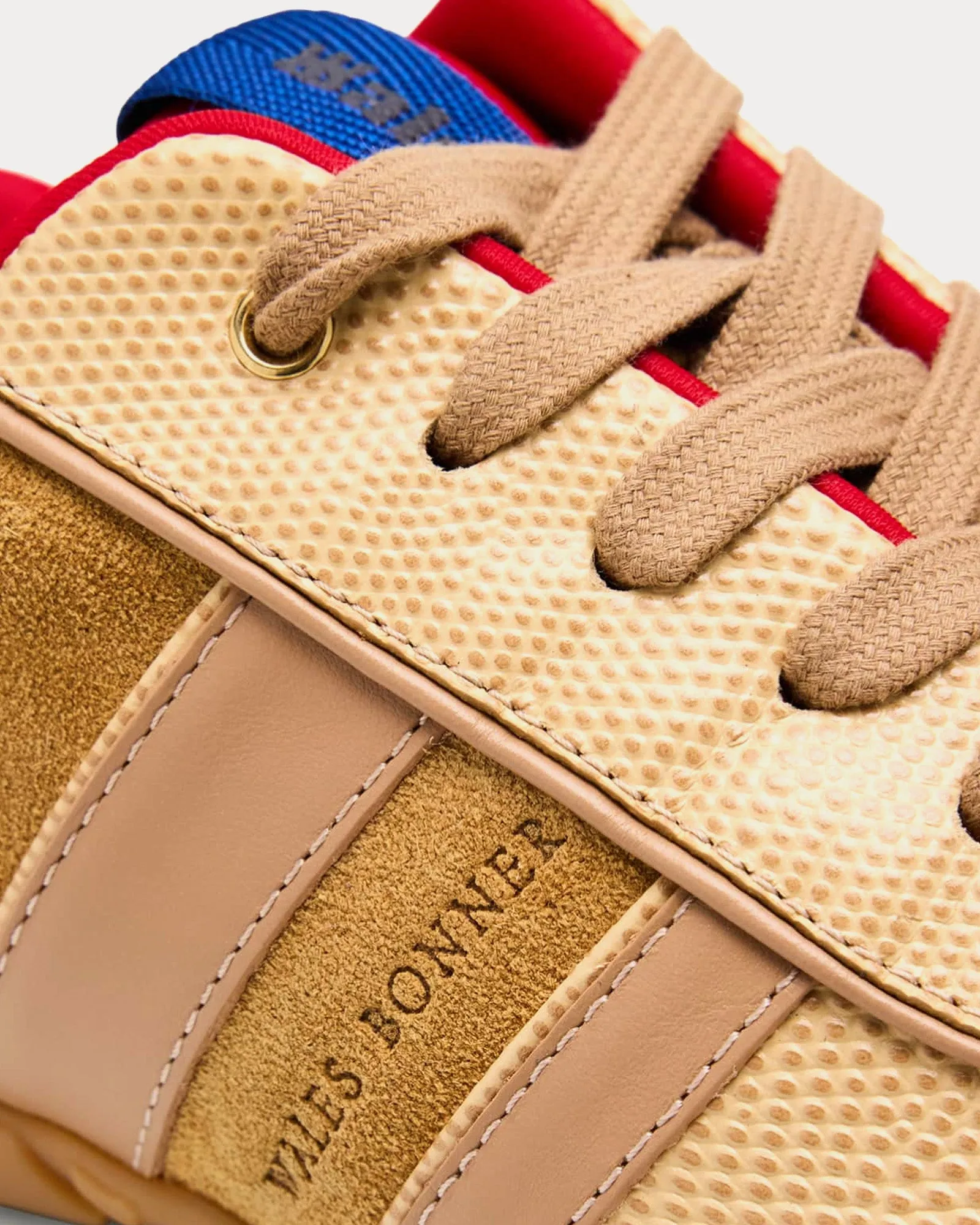 Cadence Suede & Leather Beige / Sand Low Top Sneakers