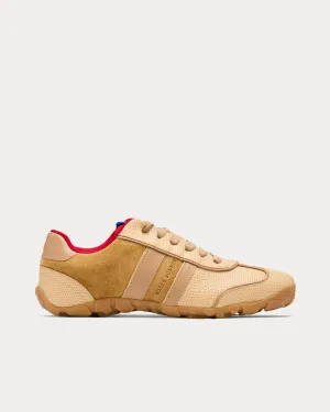 Cadence Suede & Leather Beige / Sand Low Top Sneakers