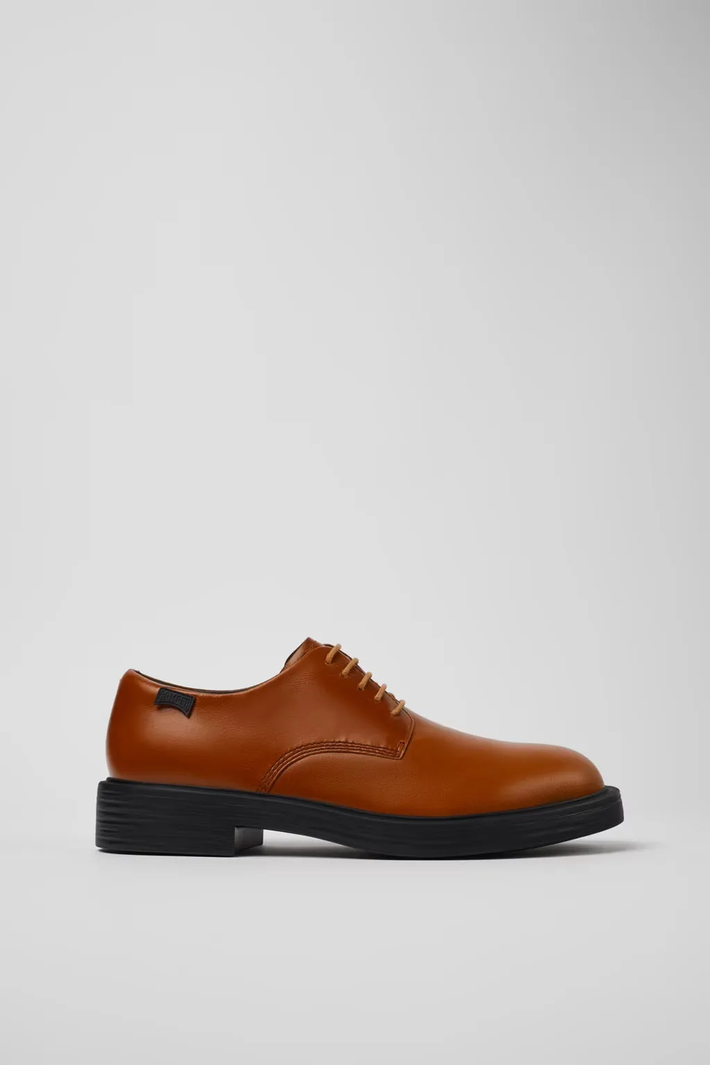 Camper Men's K10079 Dean Leather Formal Shoes Brown