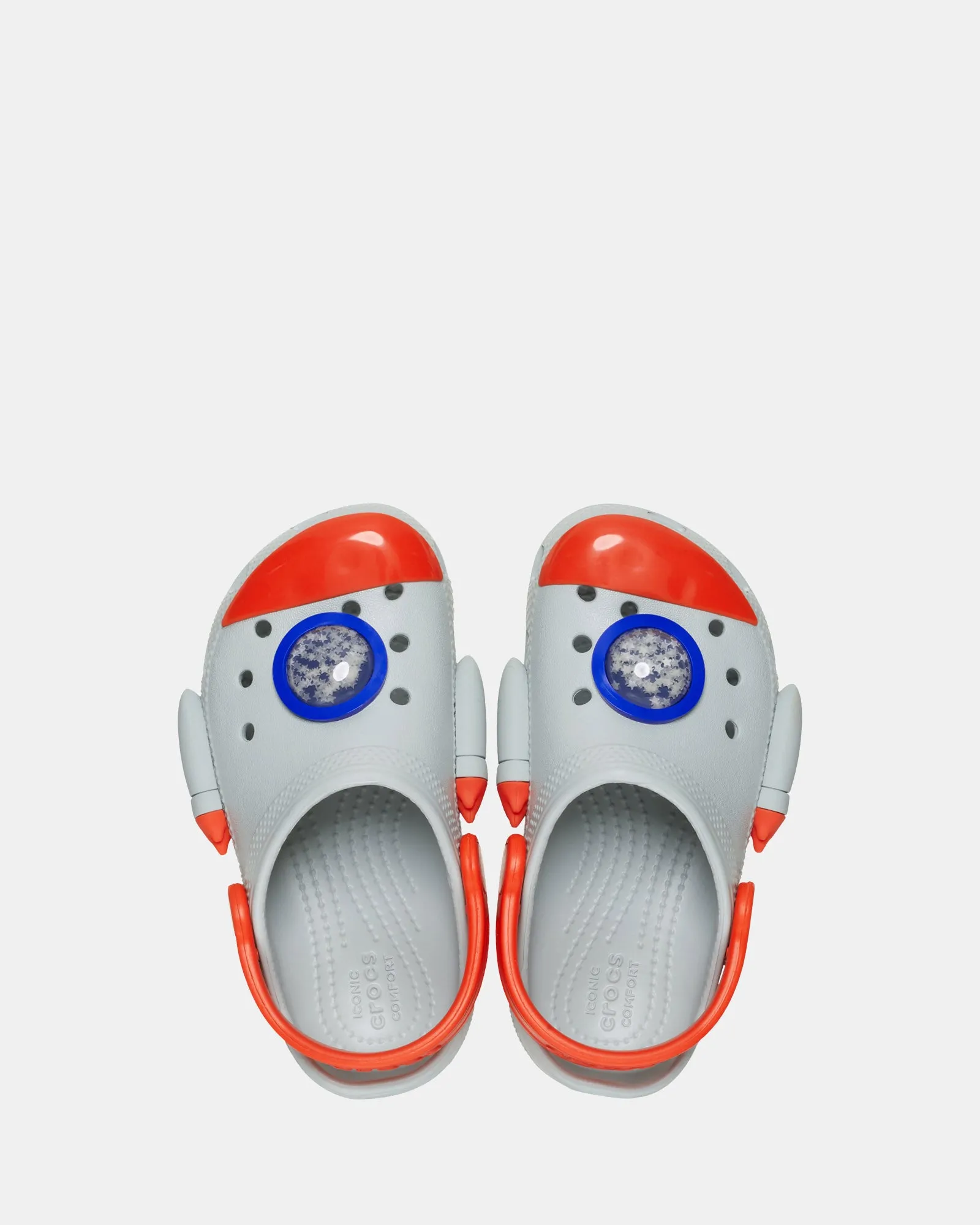 Classic Rocketship Clog Infant Mirage