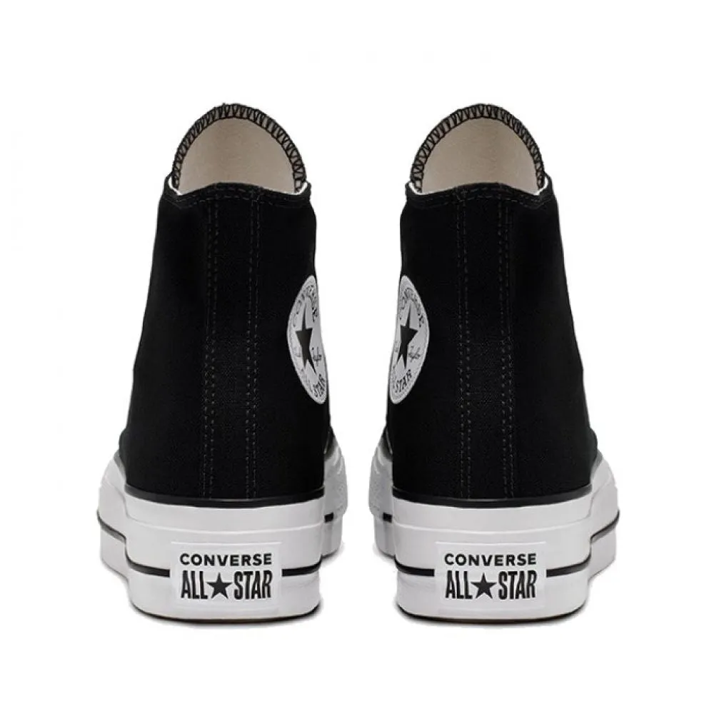 Converse Women's Chuck Taylor All Star Lift High Top in Black/White/White
