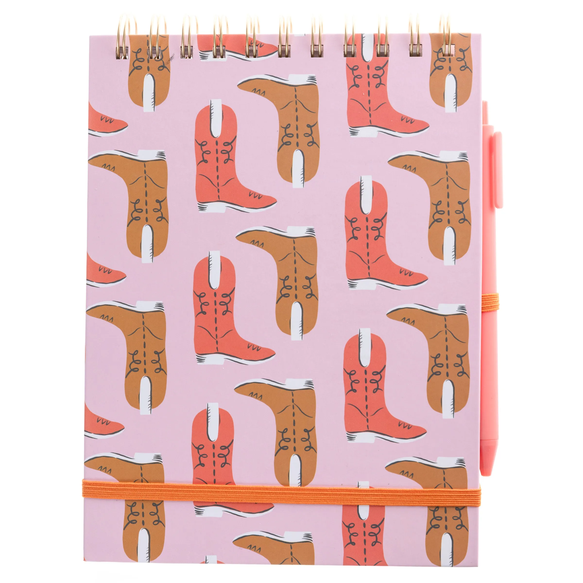 Cowgirl Boots Task Pad with Pen