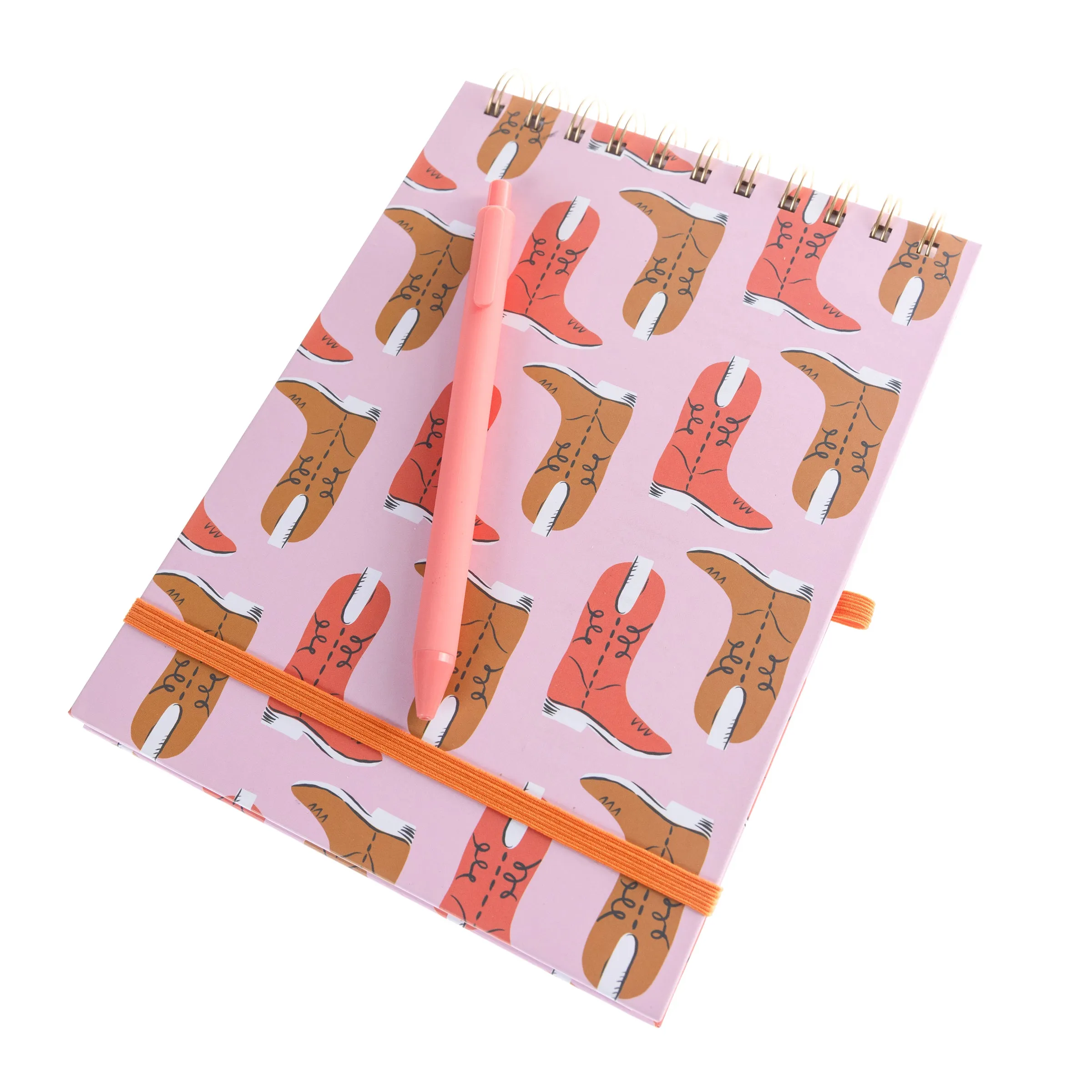 Cowgirl Boots Task Pad with Pen
