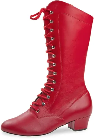 Diamant Men's Ballroom Dance Shoes, red, 9.5