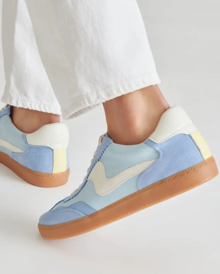 Dolce Vita Notice Sneakers - Dusty Blue Suede