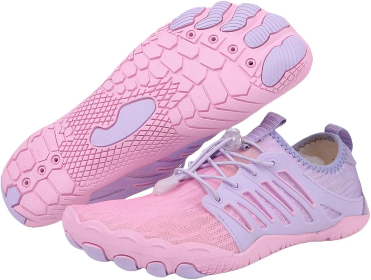 Hike Barefoot Shoes for Womens Mens Footwear, Pro Barefoot Shoes with Wide Toe Box Healthy & Non-Slip, Breathable Trail Running Shoes, Beach Pool Swim Surf Hiking Walking Shoes