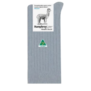 Humphrey Law Alpaca Health Sock - Silver Grey
