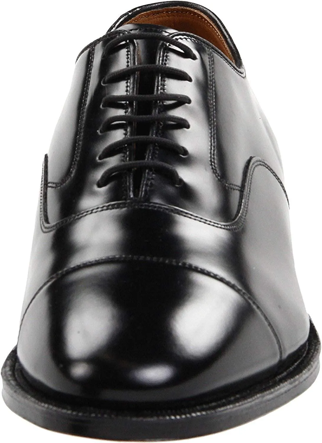 Johnston & Murphy Melton Cap-Toe Black Size 13 Dress Shoes