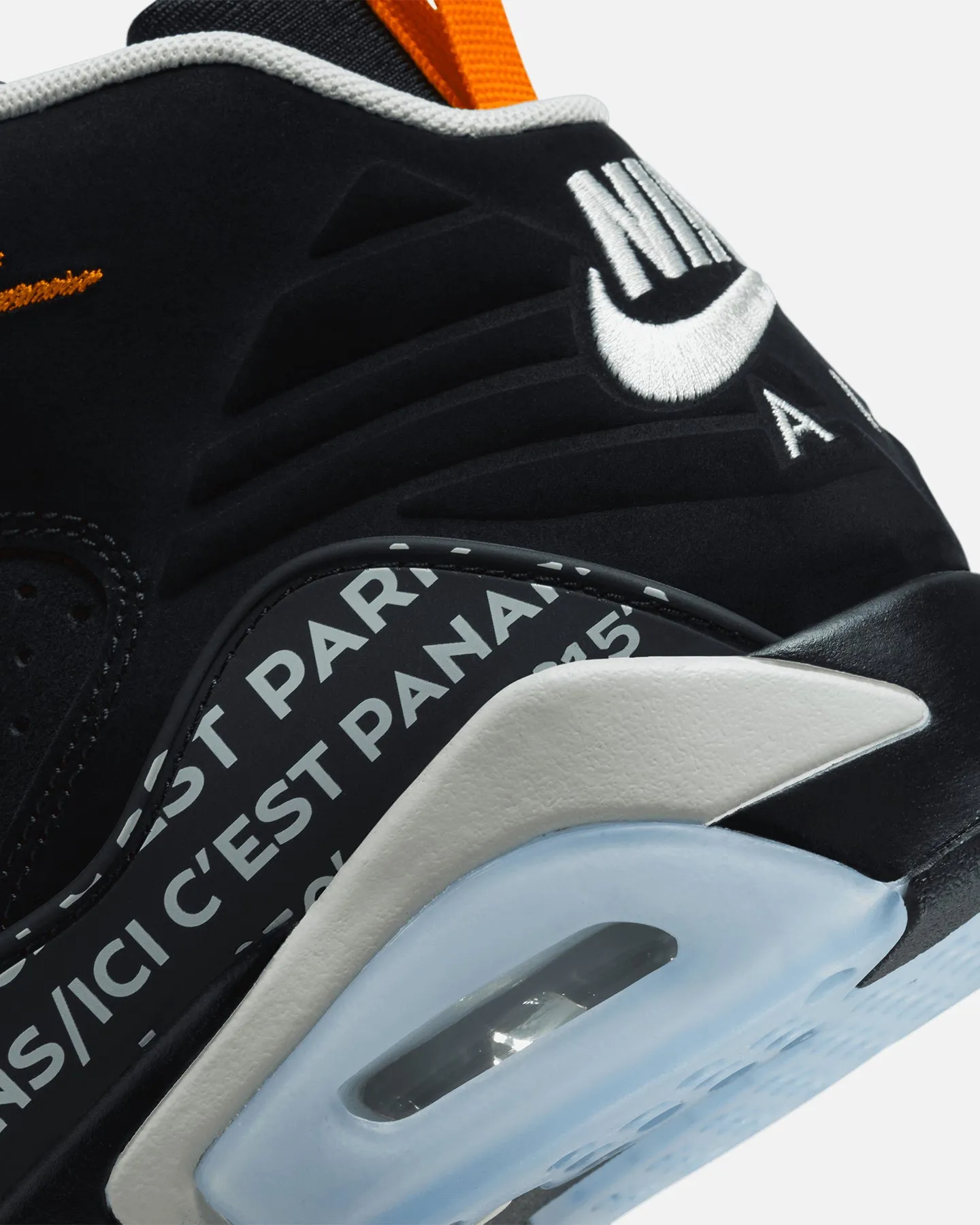 Jordan X Paris Saint-Germain Jumpman 3-Peat Black/Magma Orange