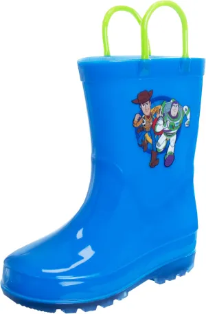 Josmo Boys Girls Character Boots  Waterproof Rubber Rainboots (Toddler - Little Kid)