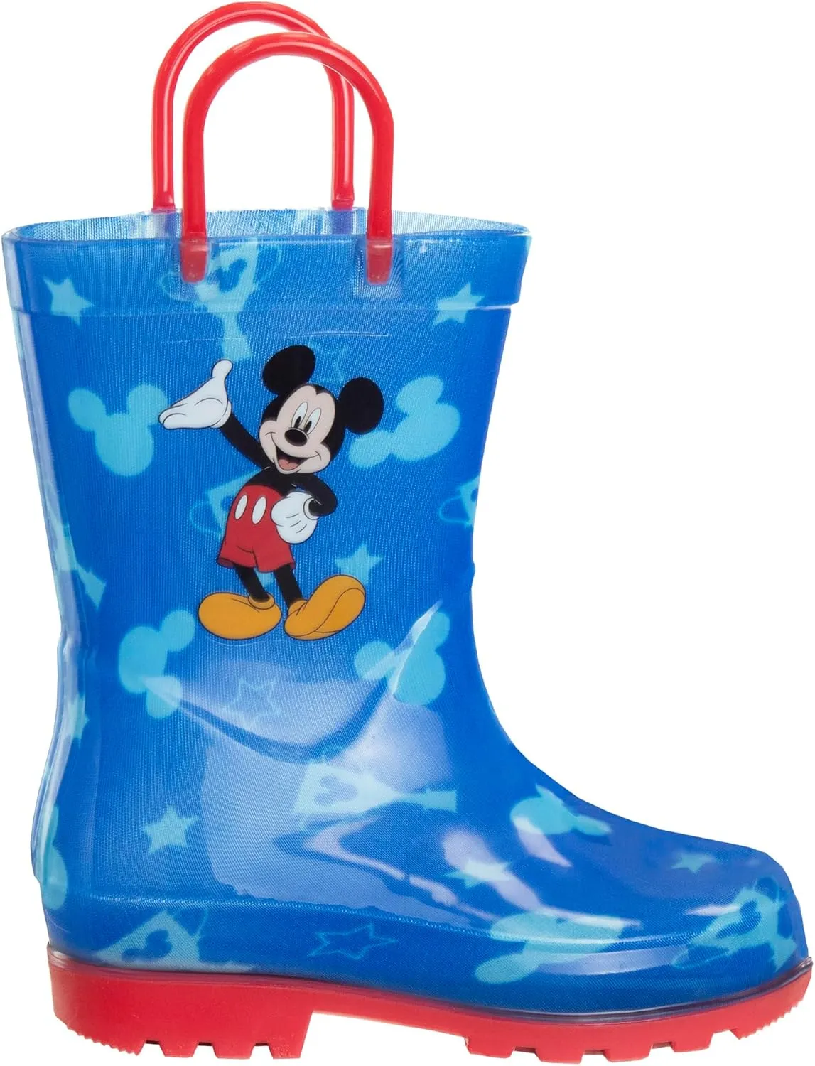 Josmo Boys Girls Character Boots  Waterproof Rubber Rainboots (Toddler - Little Kid)