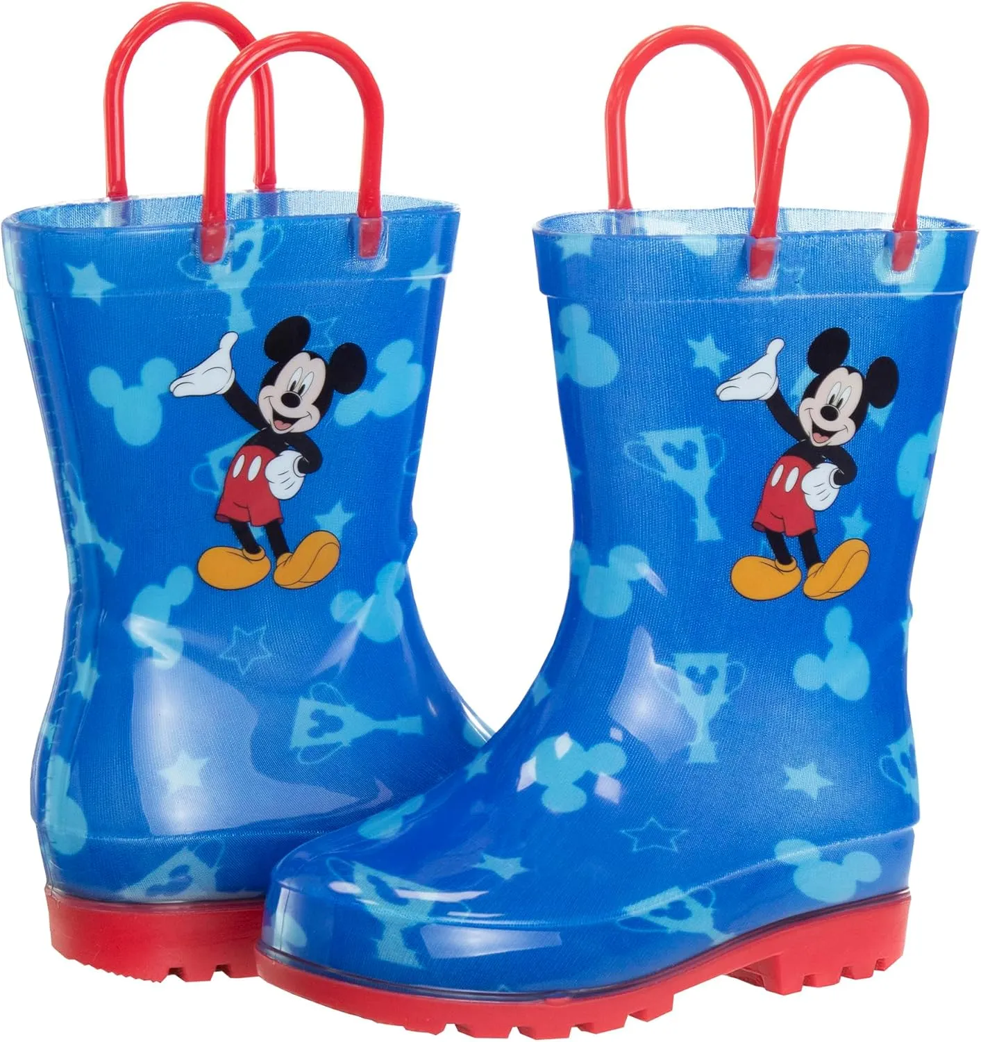 Josmo Boys Girls Character Boots  Waterproof Rubber Rainboots (Toddler - Little Kid)