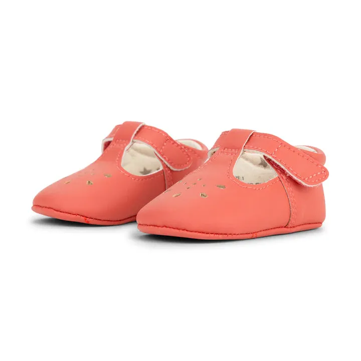 Jujube - Eco Steps - Mary Jane Strawberry Pink