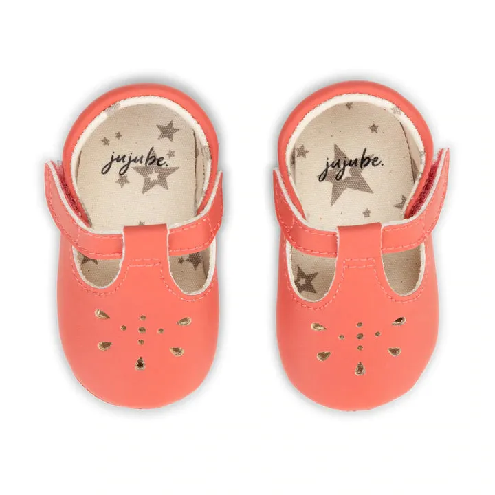 Jujube - Eco Steps - Mary Jane Strawberry Pink