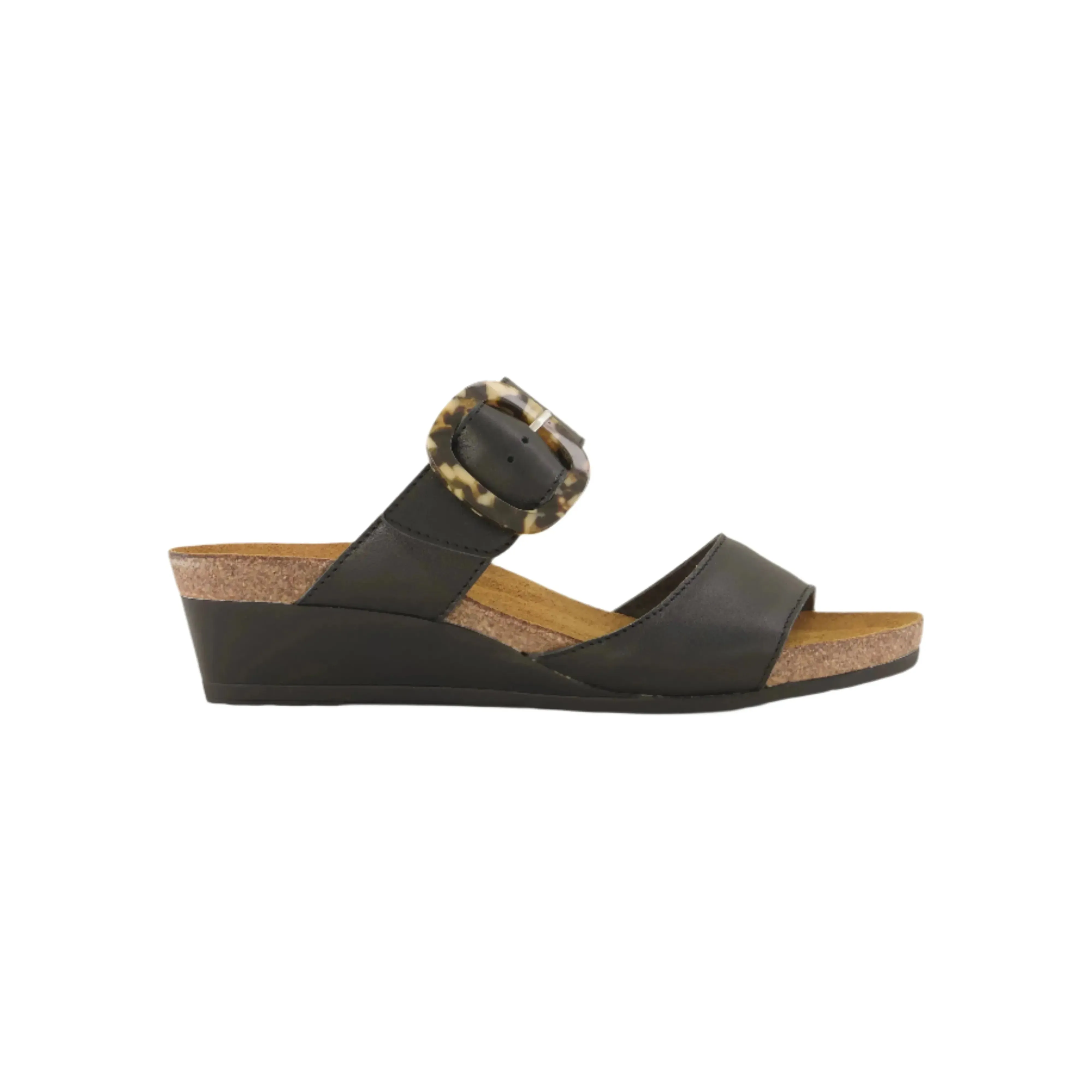 Kingdom Sandals - Jet Black