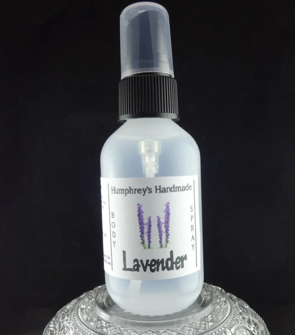 LAVENDER Body Spray | All Natural | 2 oz | 4 oz | Essential Oil