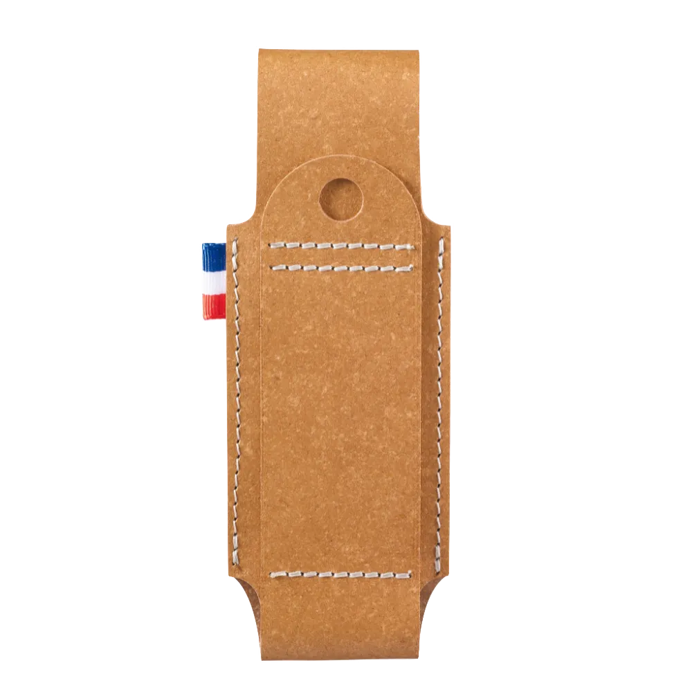 Leather Simple Sheath & French Flag