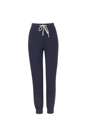 LUNA RELAXED TRACK PANTS NAVY