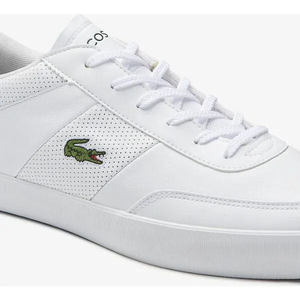 Men's Powercourt Burnished Leather Sneakers