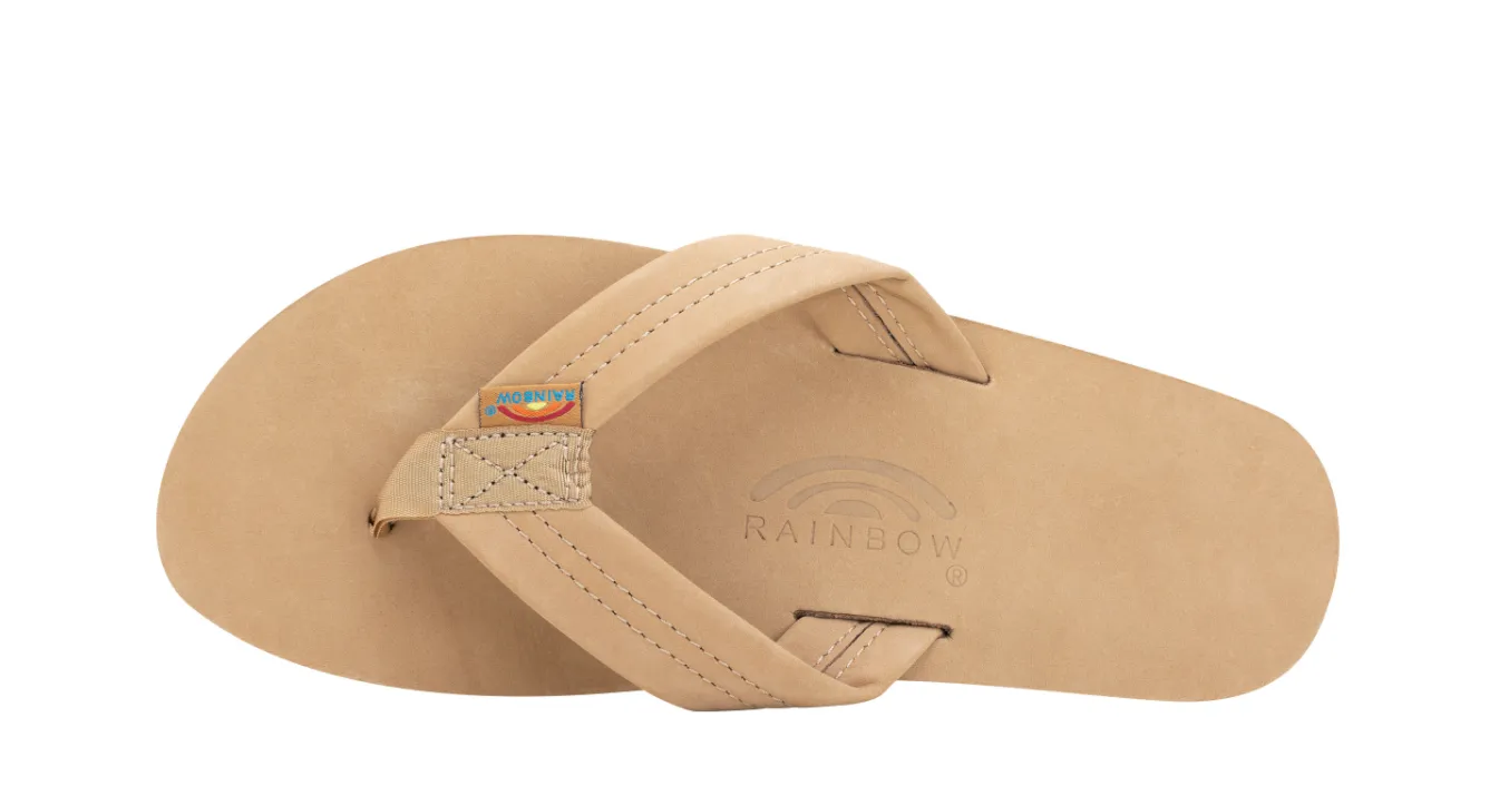 Men's Premium Leather Single Layer Sandal