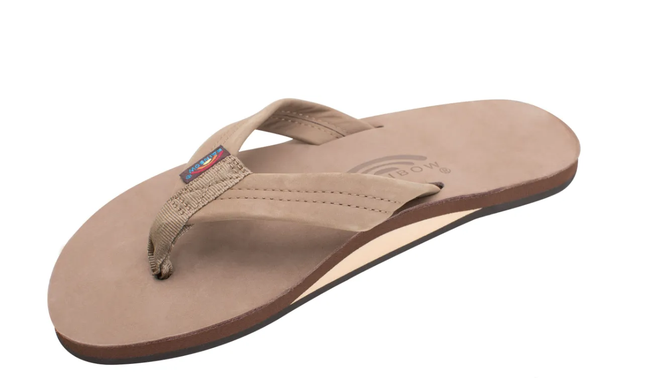 Men's Premium Leather Single Layer Sandal
