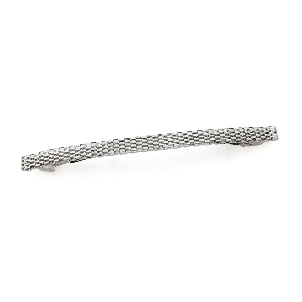 Mesh Rectangle Slim Barrette