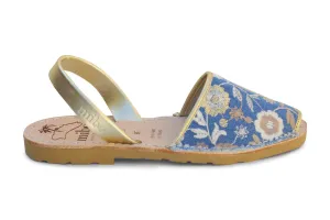 Mibo Avarcas Perry Jeans Menorcan Sandals
