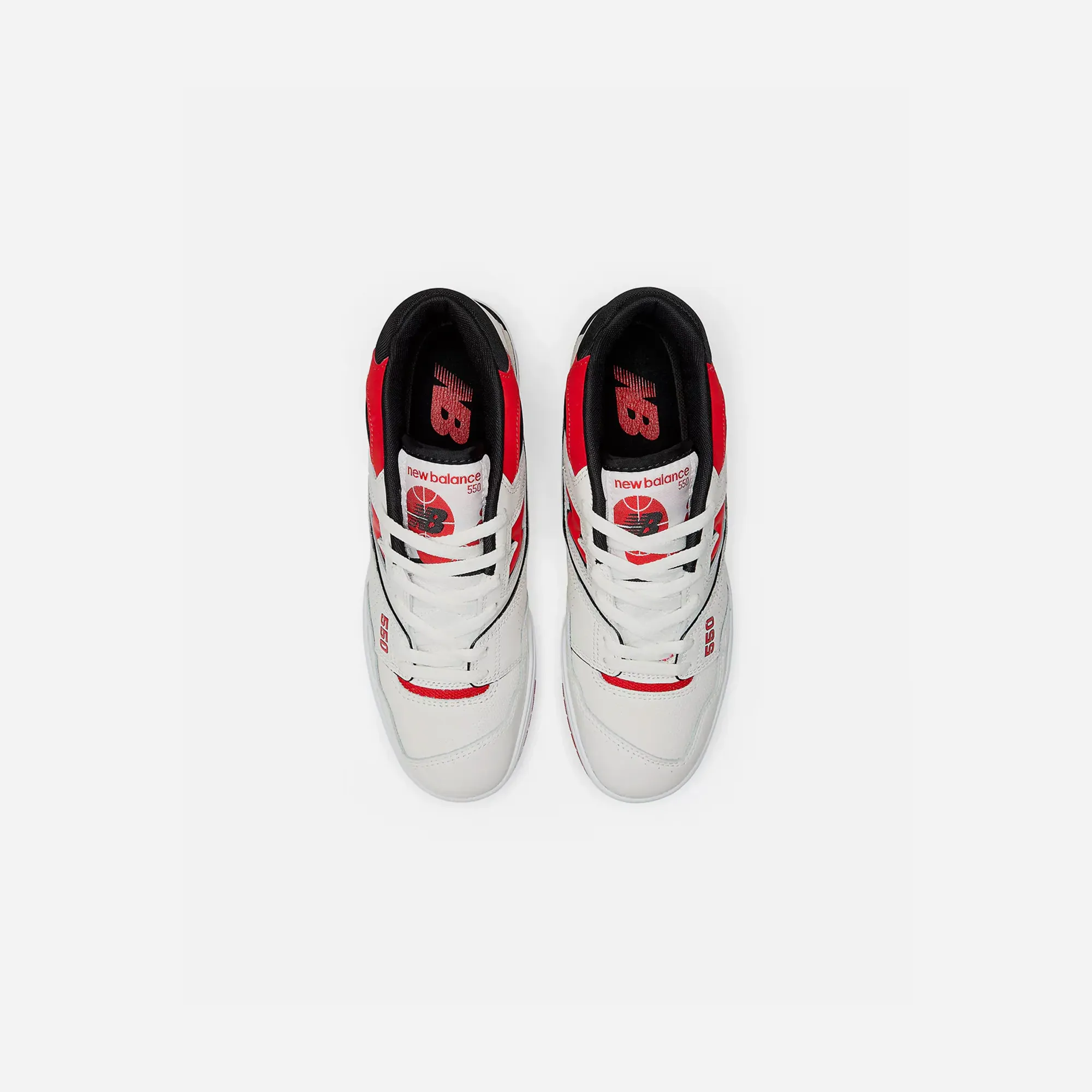New Balance 550 Sea Salt True Red