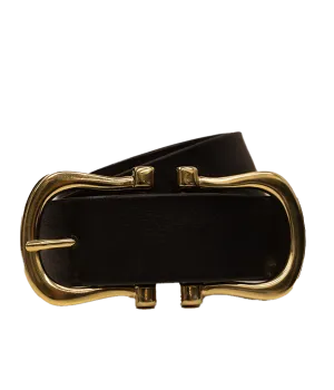 Nicky Gold X Belt in Black