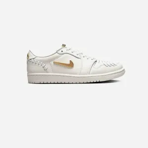 Nike Jordan 1 Low Method of Make Sail Metallic Gold (WMNS)