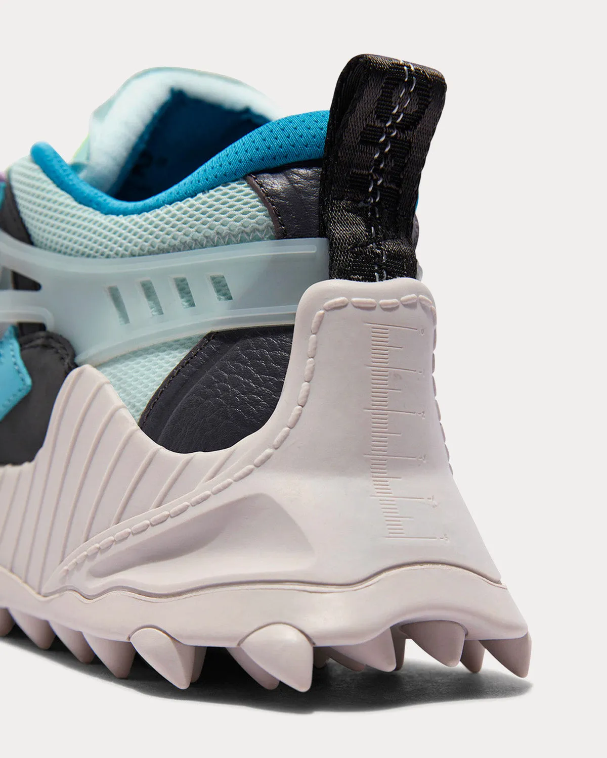 Odsy-1000 Dark Grey / Blue Low Top Sneakers