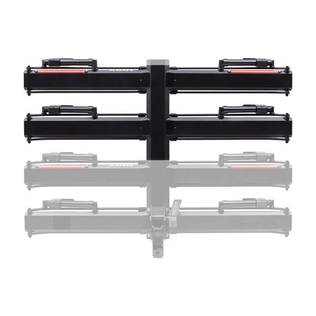 Piston X Add On Led Dual Ratchet Platform Rack With Kashima - 2 Bike