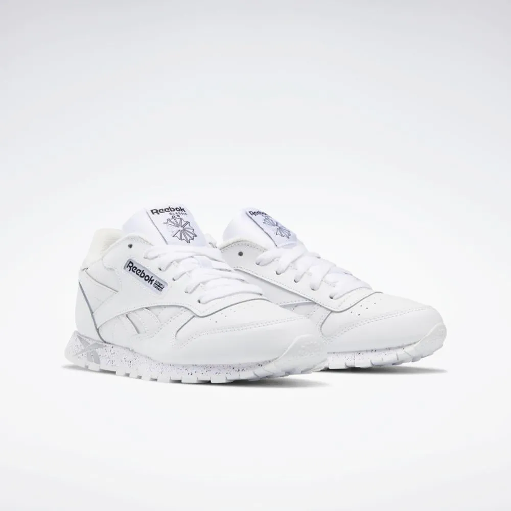 Reebok Footwear Kids Classic Leather Shoes - Grade School FTWR WHT/FTWR WHT/FTWR WHT