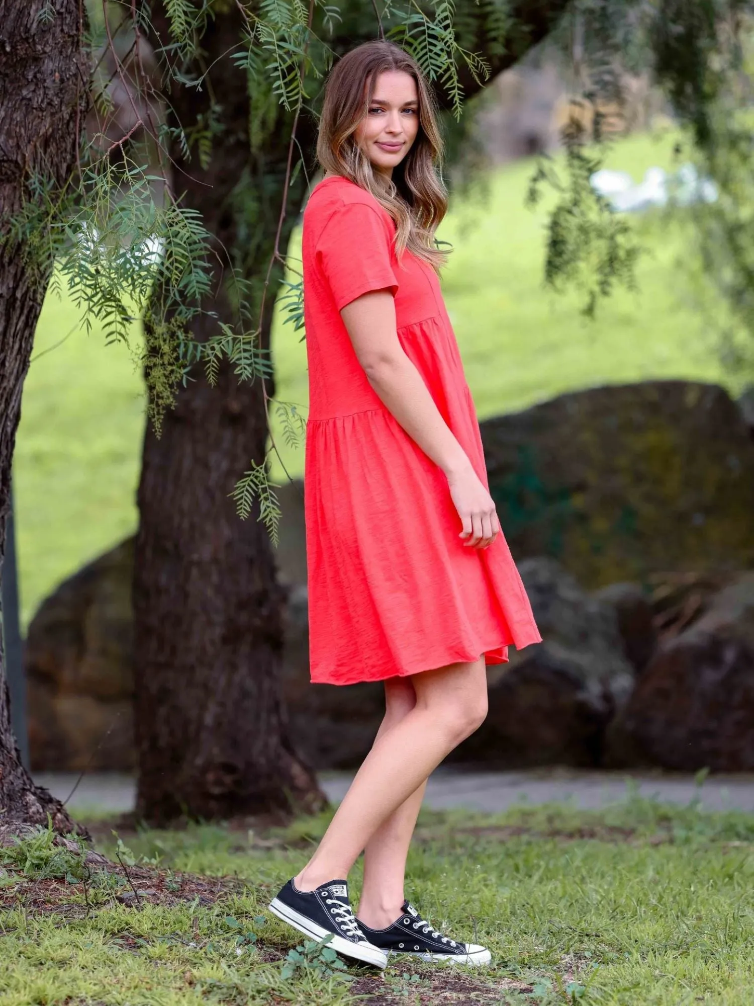 Ruby Tiered Dress