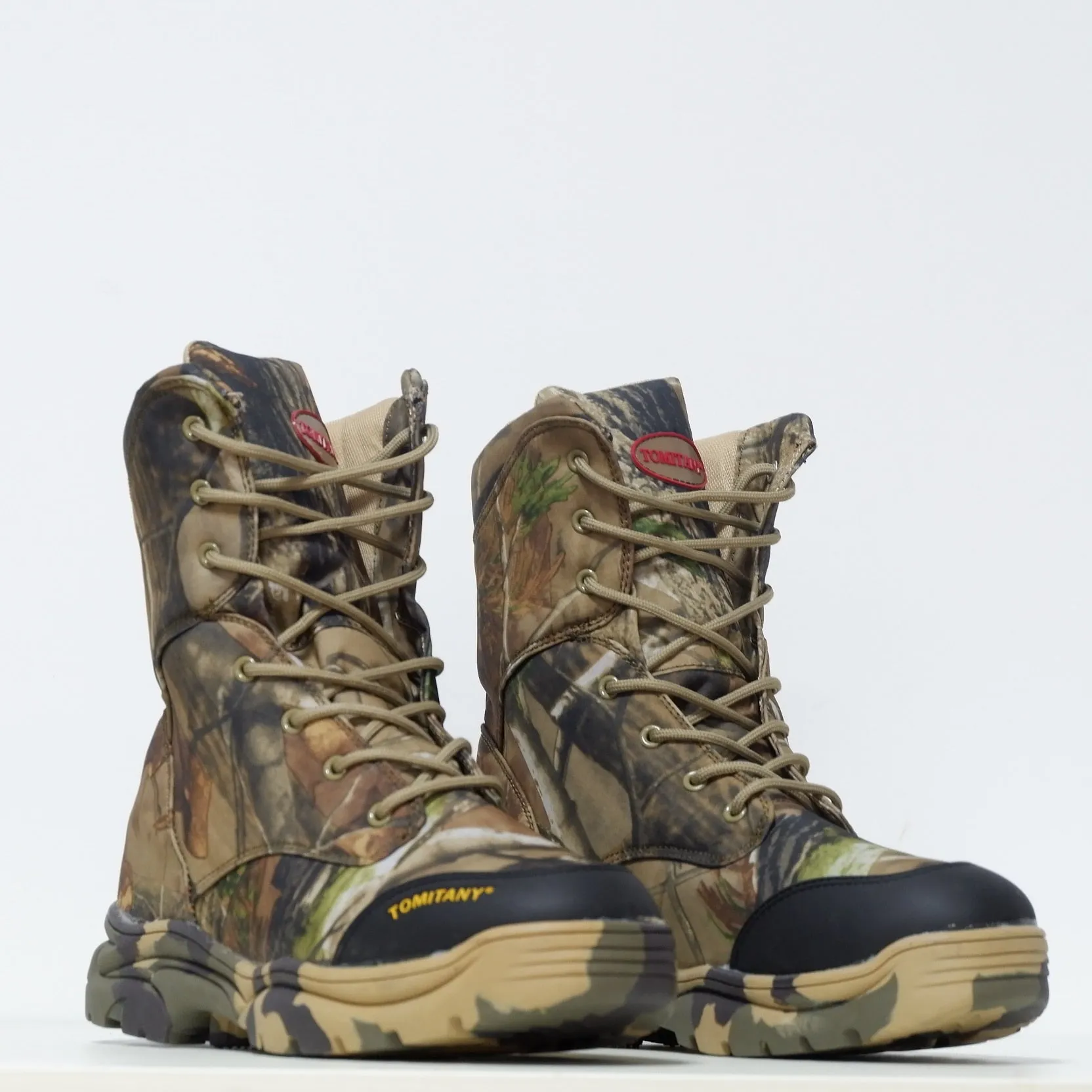 Tactical Combat Green Sand Boots