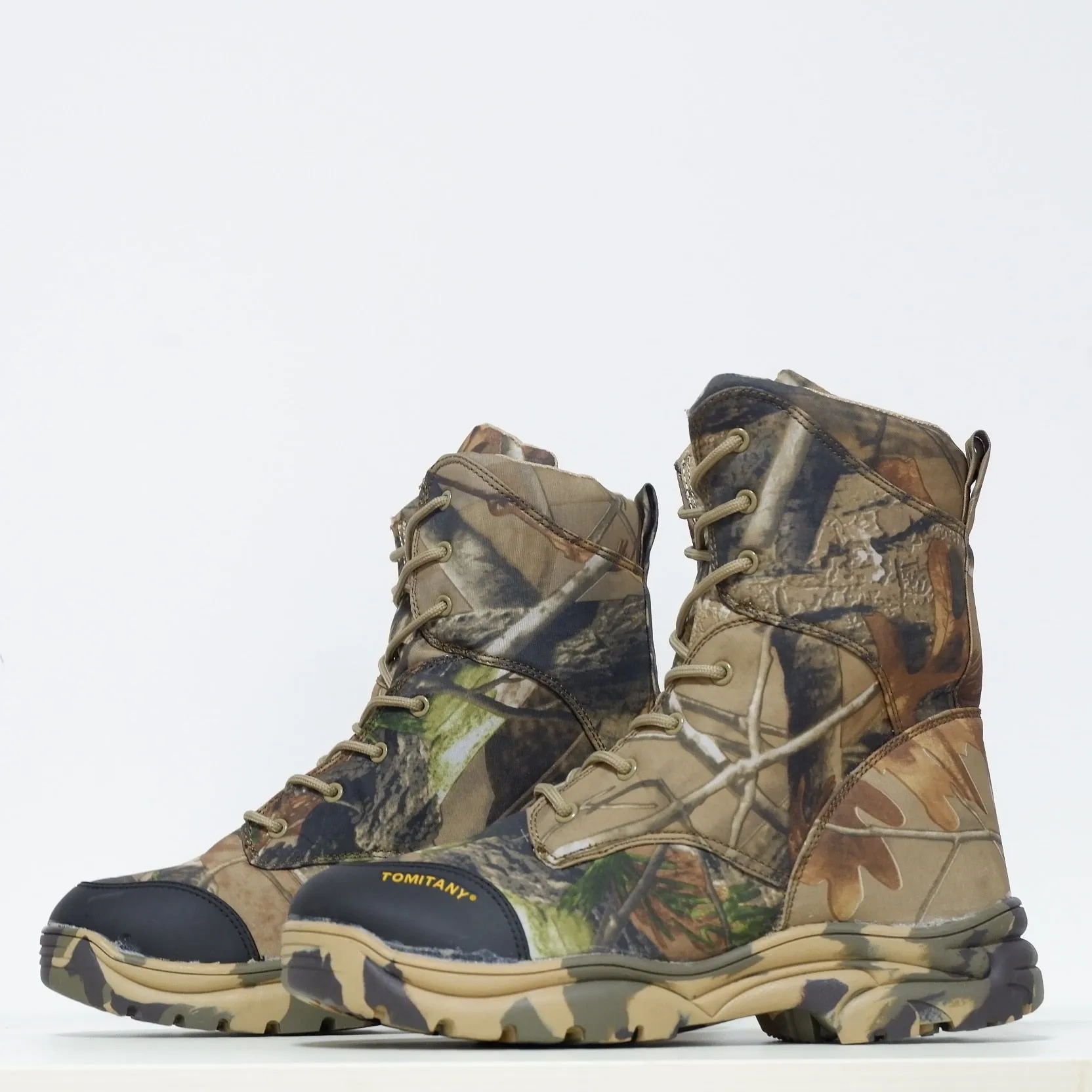 Tactical Combat Green Sand Boots