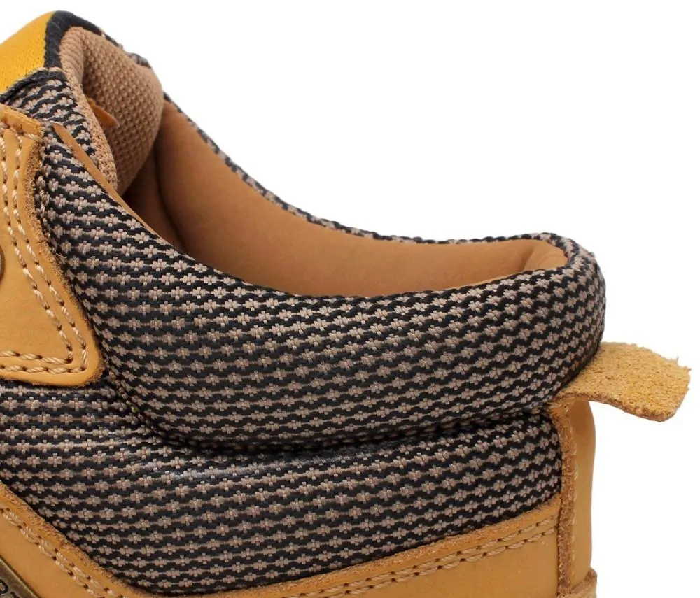 West Louis Durable Rubber Leather Ankle Boots