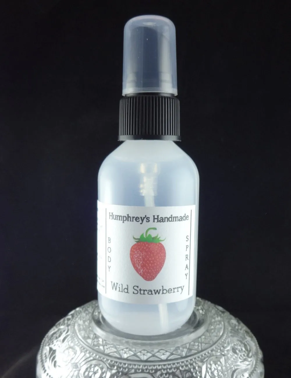 WILD STRAWBERRY Body Spray | 2 oz 4 oz | All Natural Perfume | Strawberry Sugar