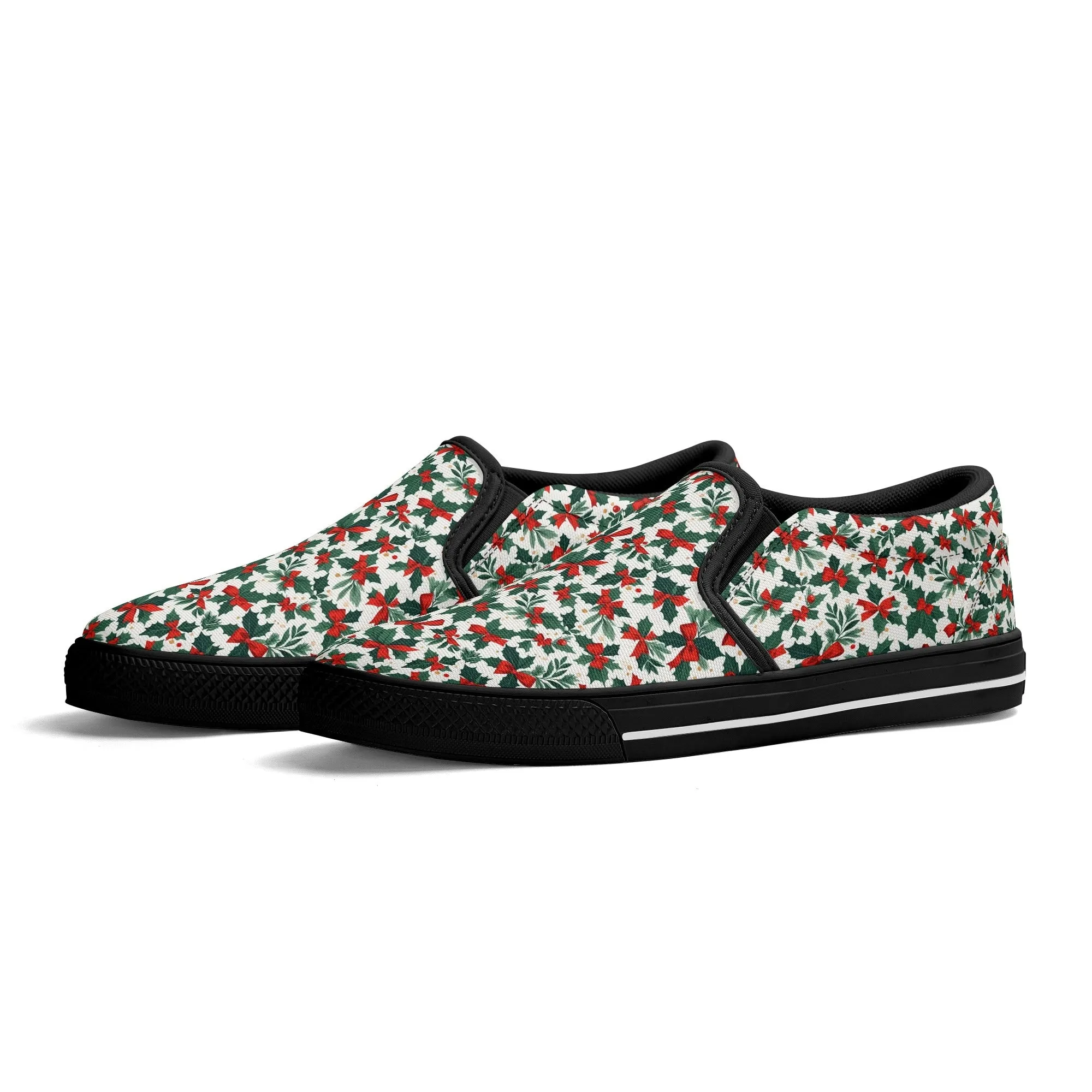 Womens Holly Bow Rubber Slip On Shoes