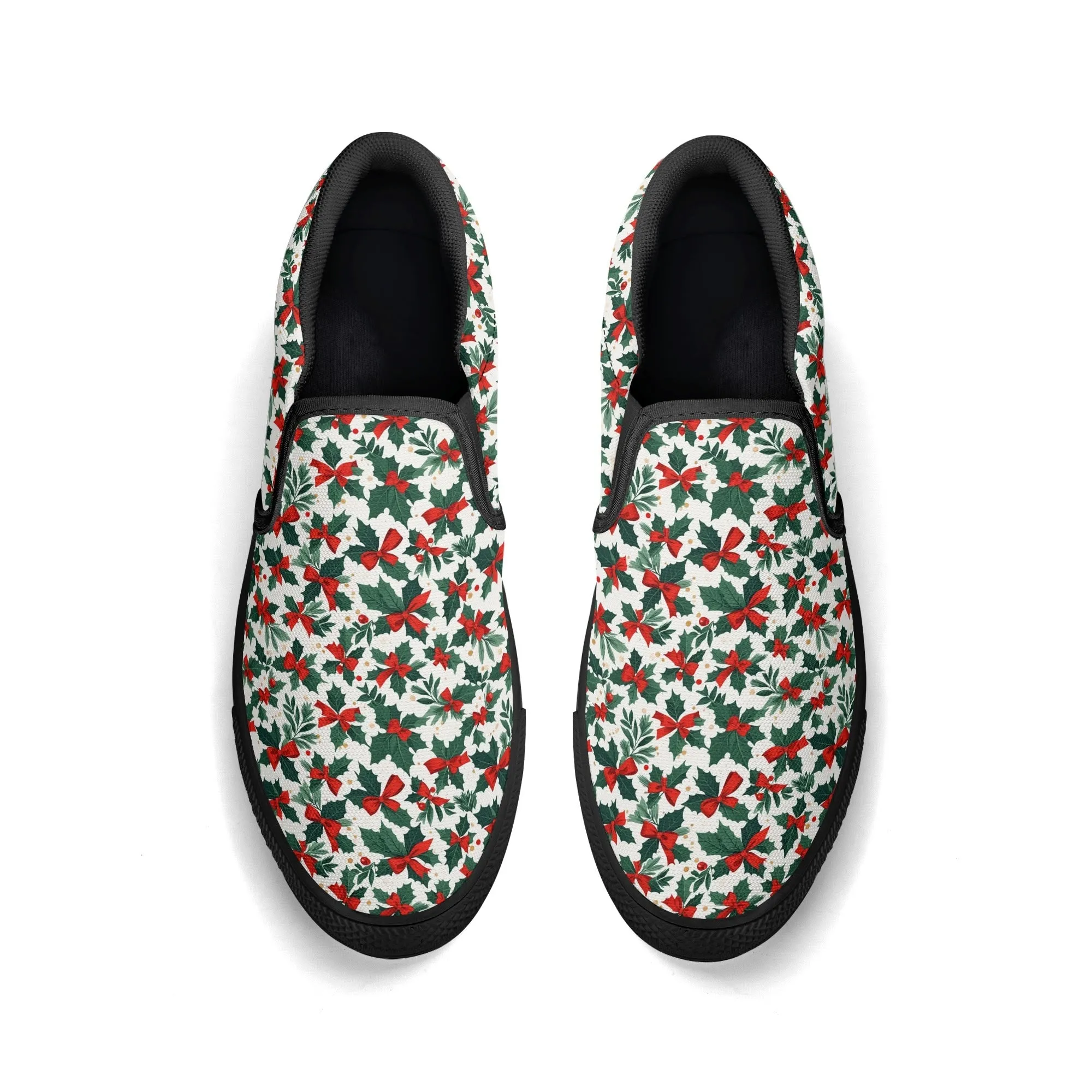 Womens Holly Bow Rubber Slip On Shoes