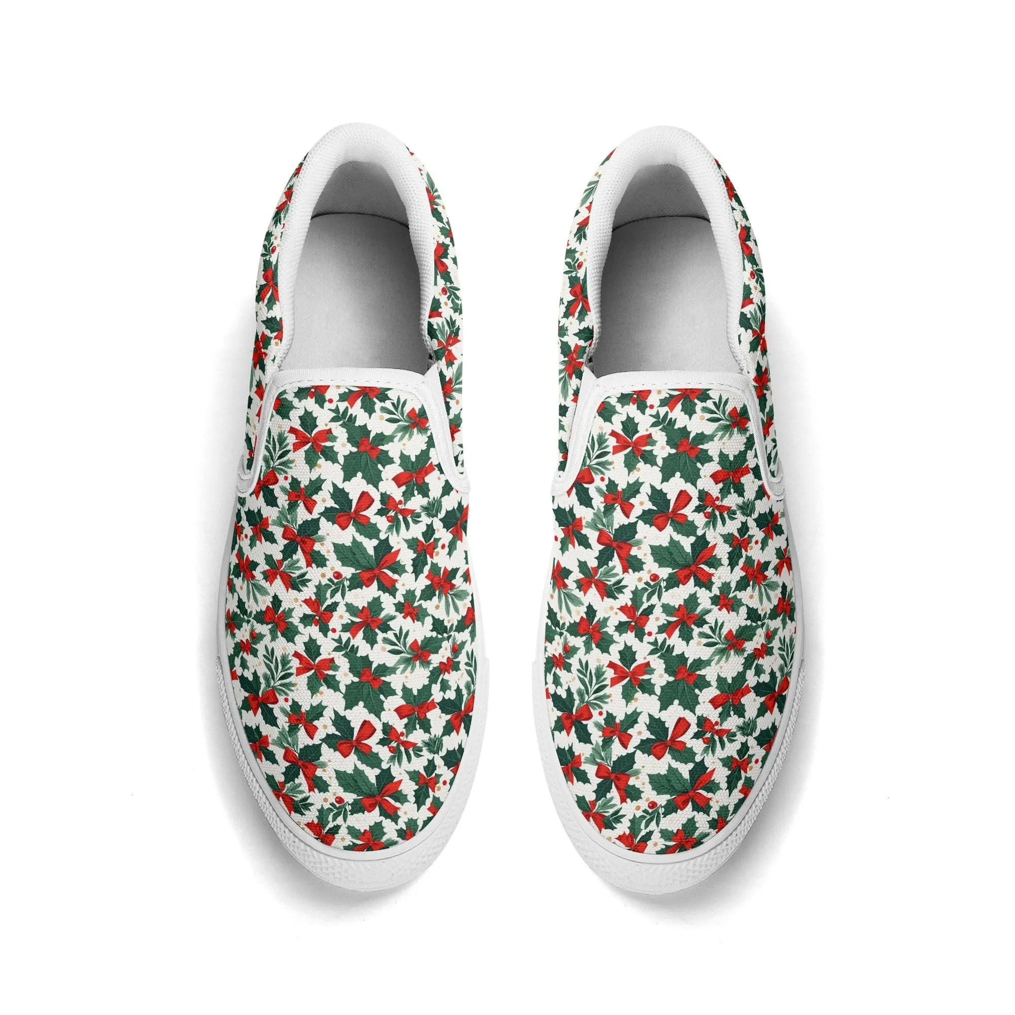 Womens Holly Bow Rubber Slip On Shoes